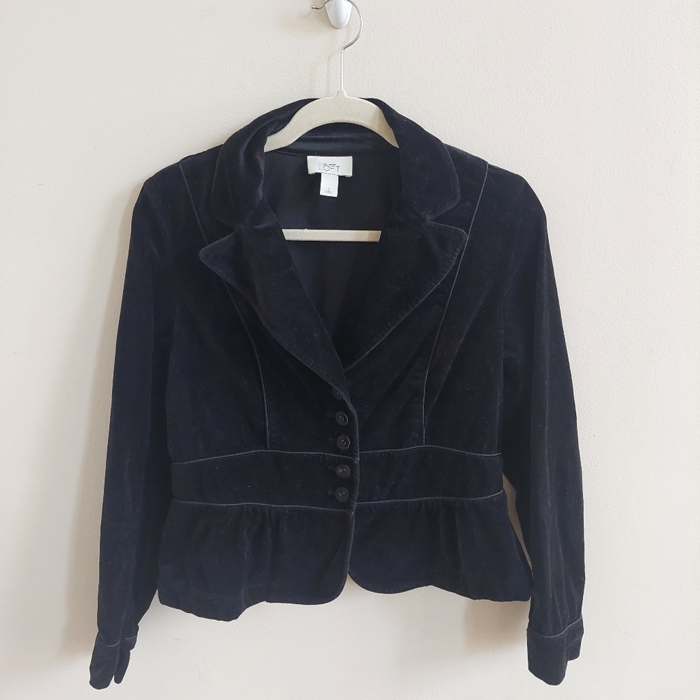 Black Velvet jacket blazer